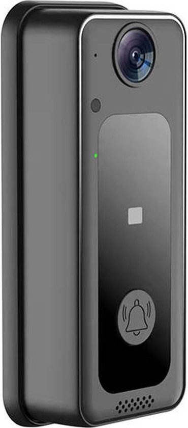T ring video deurbel (zwart) TRM3. Compleet met accu en losse bel. Incl. USB Adapter. van T Ring