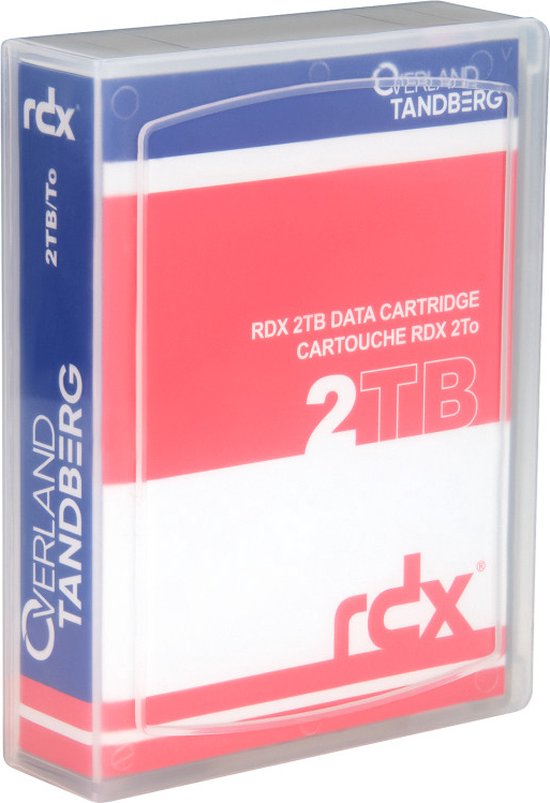 Tandberg Data 2TB HDD RDX Media van Merkloos