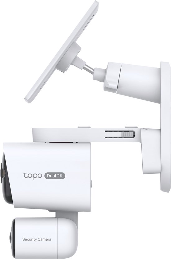 TAPO C645D KIT Beveiligingscamera buiten met zonnepaneel- Dual lens- 2K -IP65 van TP-Link