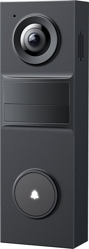Tapo D205 draadloze video deurbel op batterij - 2K Video - Zonder Abonnement - AI detectie- IP54 - Slimme deurbel van Tapo