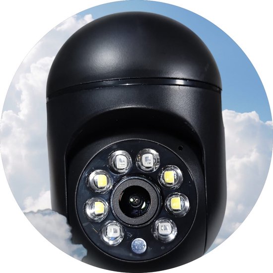 TB Zwarte PTZ binnen dome camera op afstand bestuurbaar, Zowel op 2,5 als 5Ghrz via pc of mobiel. Bent u op vakantie en wilt u zien wat er binnenshuis gebeurd of hoe het met de huisdieren gaat? DAT kan! De app Yilot kunt u gebruiken op uw mobiel van T