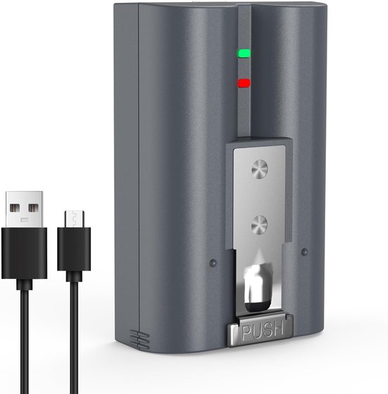 Thijox - Upgraded 7200mAh V4 Reservebatterij voor Ring Video-Deurbel 2/3/4/3 Plus, Stick Up Cam en Spotlight-Camera - Oplaadbare Batterij (1 stuk)