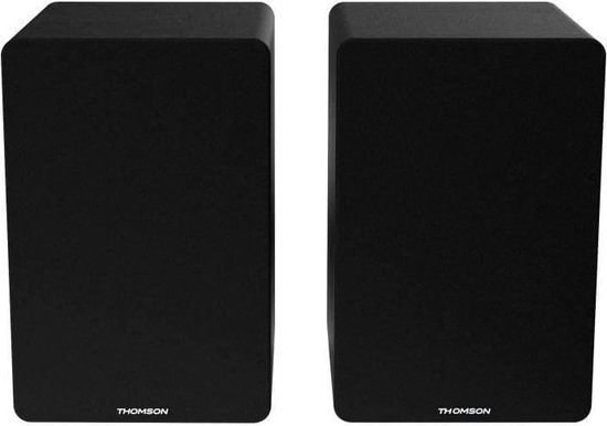 Thomson WS400DUO Bookshelf Speaker Set - Zwart van Thomson