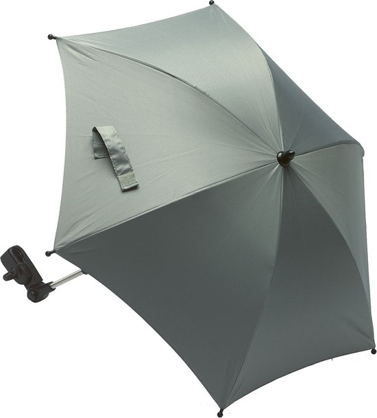 Titaniumbaby Parasol met universele klem UV 50+ Protectie - Dark Grey van T