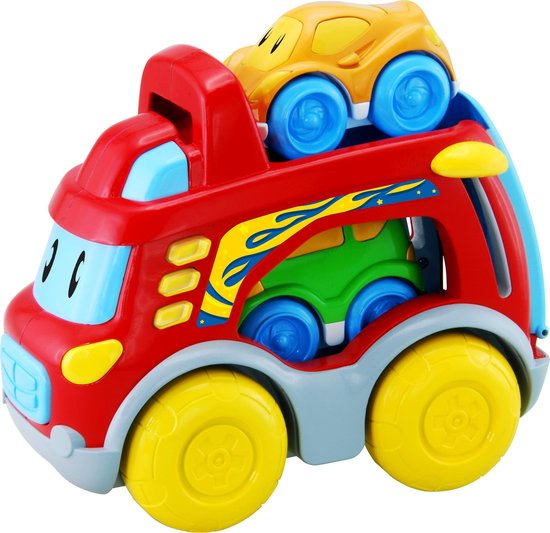 Tommy Transporter en vrienden - vrachtwagen- Tiny Toys van TOM