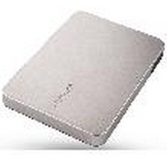 Toshiba Canvio Flex 4TB - Vaste schijf - extern - (draagbaar) - 2.5" - 4 TB - 5.0 Gbit/s - USB 3.2 Gen 1, USB 2.0 - zilver
