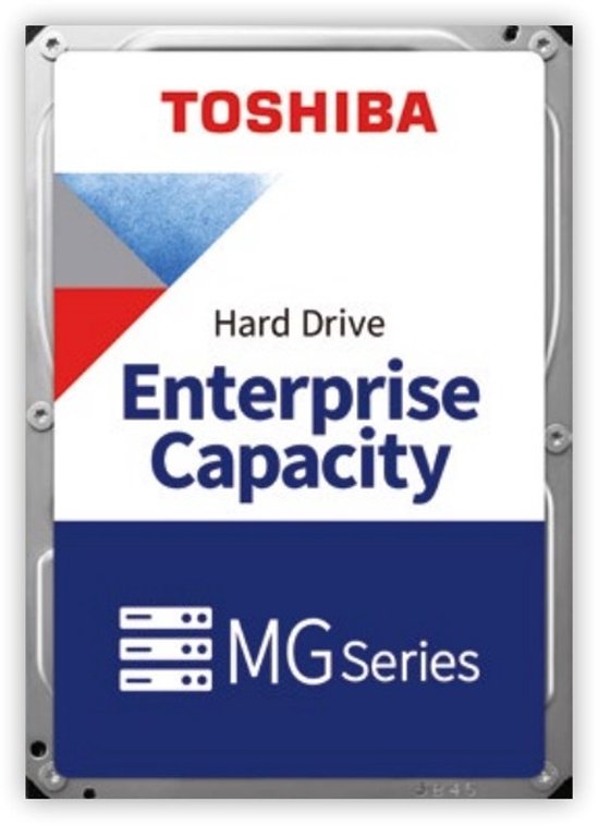 Toshiba MG Series interne harde schijf 20 TB 7200 RPM 512 MB 3.5" SATA van Toshiba