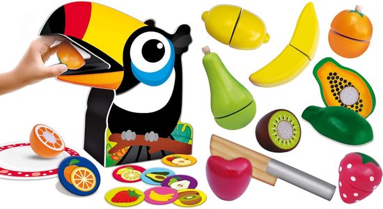 Toucan Breakfast Montessori houten speelgoed Lisciani van Toucan