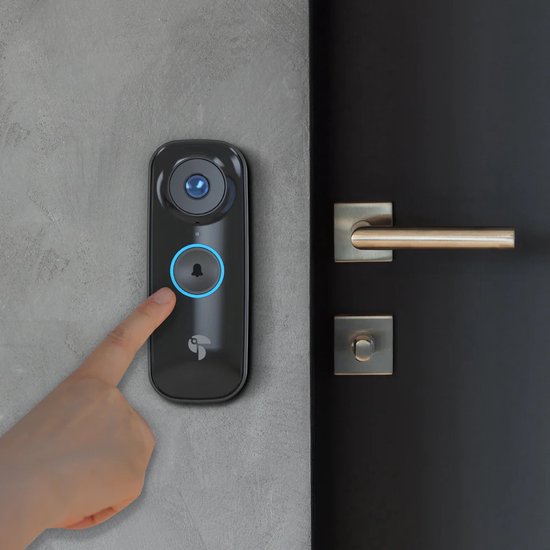 Toucan - Draadloze Video Doorbell Pro - met radarbewegingsdetectie - optie voor bekabeling of batterijvoeding van Toucan