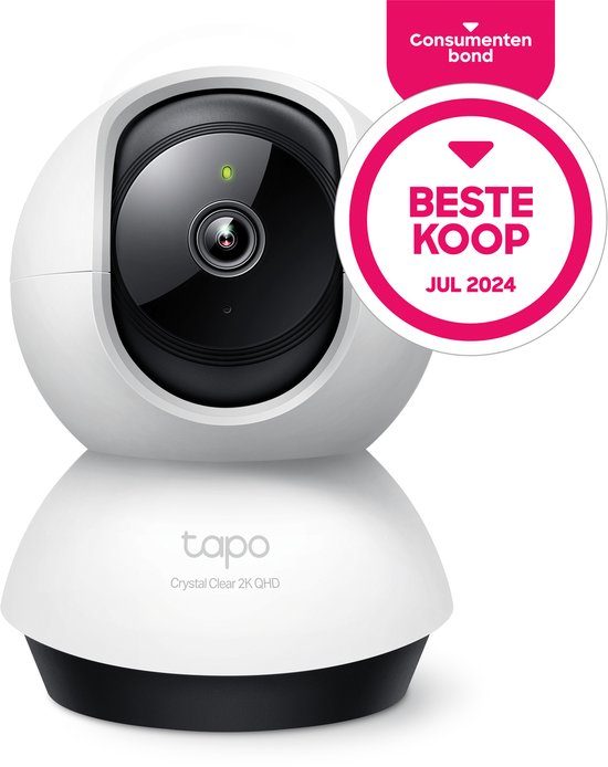 TP-Link Tapo C220 - Beveiligingscamera - Indoor - 2560x1440 - Pan Tilt van TP-Link