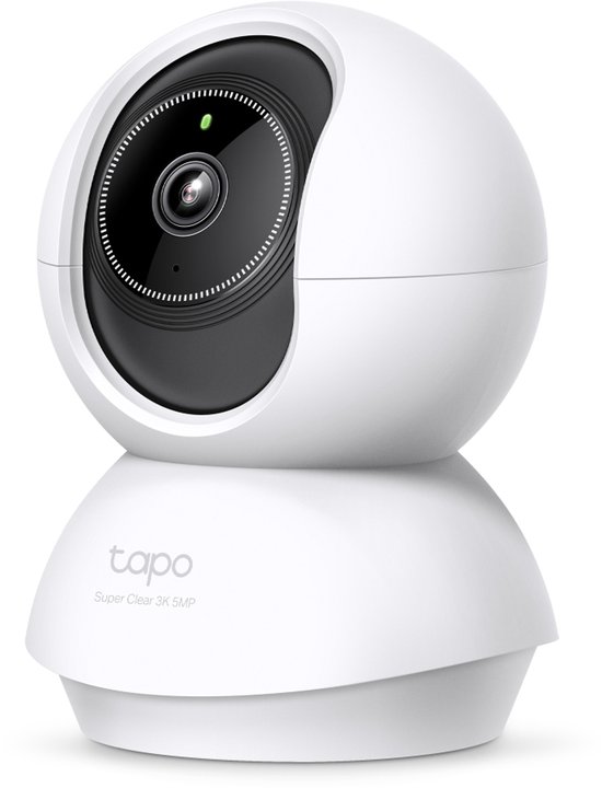 TP-Link Tapo C230- Beveiligingscamera- Indoor- 3K 5MP- Pan/Tilt- WiFi camera van TP-Link
