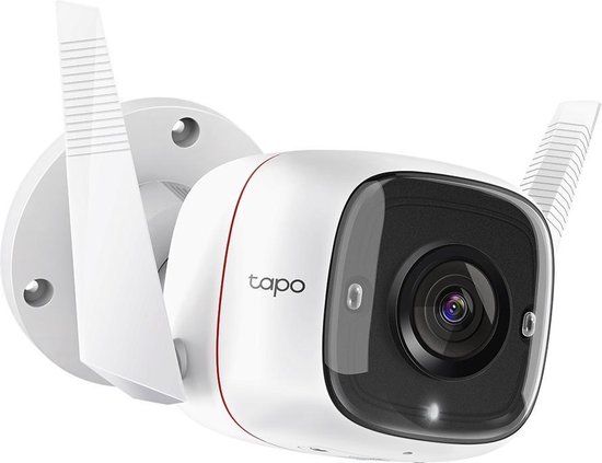 TP-Link Tapo C310 - Beveiligingscamera voor Buiten - 2K - Sterrenlicht-nachtzicht Home Security Wi-Fi - Wit van TP-Link