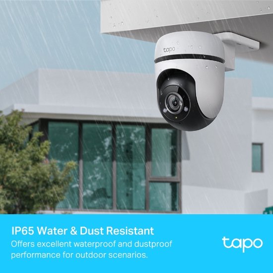 TP-Link Tapo TC40 Dome IP-beveiligingscamera Binnen & buiten 1920 x 1080 Pixels Plafond/muur/paal van TP-Link