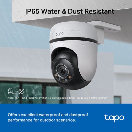 TP-Link Tapo TC41 telecamera di sorveglianza Cupola Telecamera di sicurezza IP Interno e esterno 2304 x 1296 Pixel Soffitto/muro van TP-Link