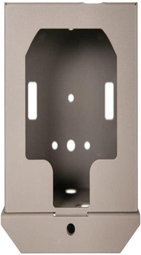 Trail Camera Beveiligingsbox - Wildcamera Koffer - Camera Beschermen - Gepoedercoat Staal - Universeel - Bruin