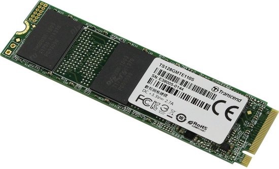 Transcend 110S M.2 128 GB PCI Express 3.0 3D NAND NVMe van Transcend