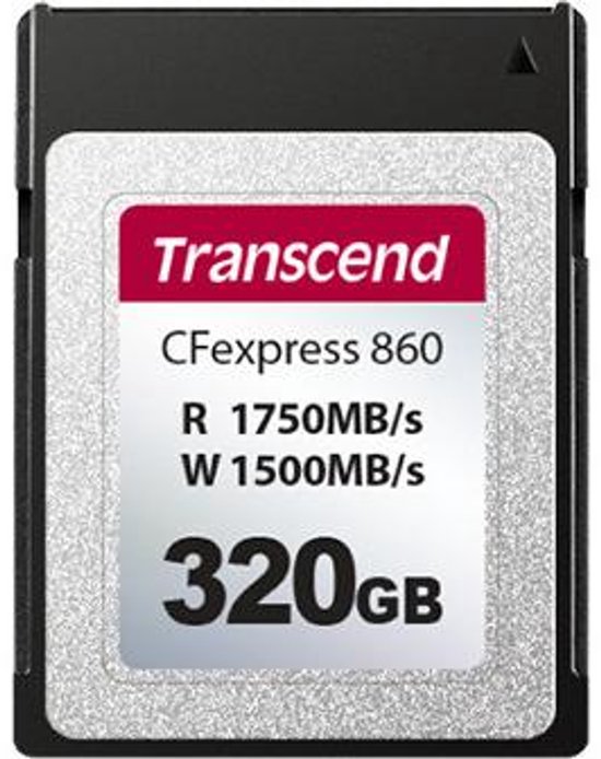 Transcend CFexpress 860 320 GB van Transcend