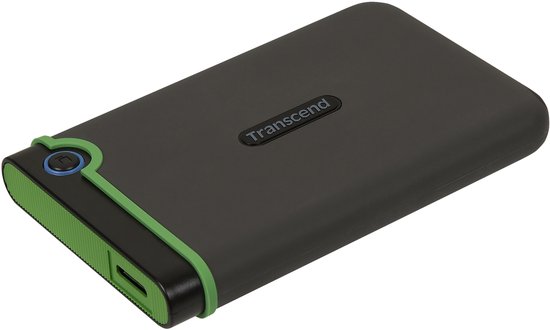 Transcend StoreJet® 25M3S Slim 2 TB Externe harde schijf (2.5 inch) USB 3.2 Gen 2 (USB 3.1) Staalgrijs TS2TSJ25M3S van Merkloos