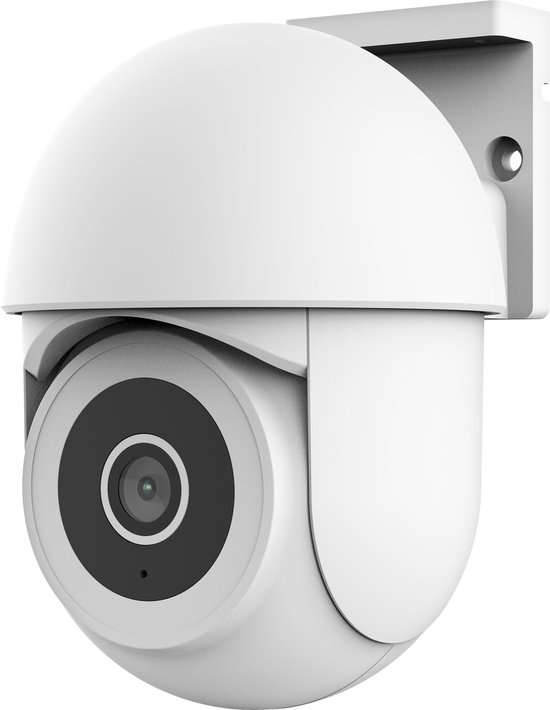 Trust IPCAM-3900 - WiFi Beveiligingscamera voor buiten - 360 graden draaibaar - Push notificaties - Ingebouwde lamp - Nachtvisie - Bewegingssensor - IP65 Spatwaterdicht - Gratis App - Wit van Trust
