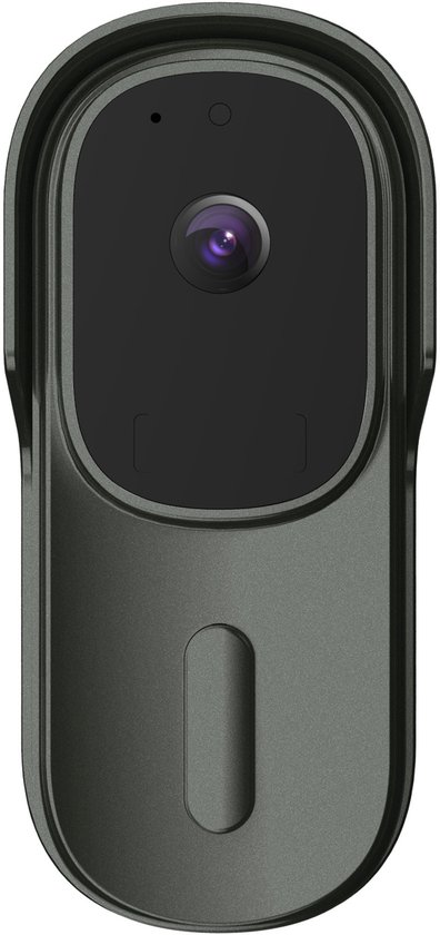 Tuya Smart WiFi Video Deurbel | Deurbel | Wifi | App bediening | Buitenmontage | 1080P Full HD | Tuya Smart Life | Zwart