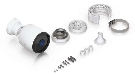 Ubiquiti G6 Bullet Kogel (vorm) IP-beveiligingscamera Binnen & buiten 3840 x 2160 Pixels Plafond/muur/paal van Merkloos