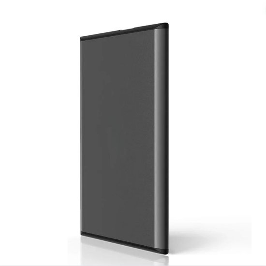 Ultra Dunne Harde Schijf Extern PS5 500GB - Draagbare Externe Harde Schijf Geschikt Voor PS5/PS4/PC - PS5 Opslag 2.5 Inch 1cm Dik Zwart van Merkloos