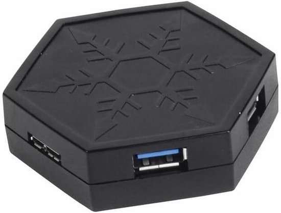 USB 3.0 Hub - Externe Poort Hub - Extra Poorten Creëren - Snel Opladen Compatibel