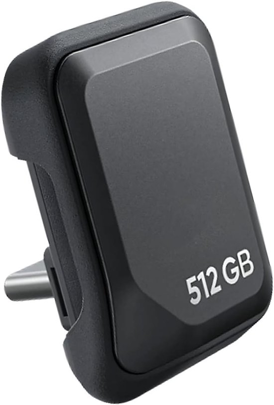 USB C Drive - Externe Geheugenstick - Reisfotografie Opslag - Miniatuur Formaat - 512 GB - Zilver