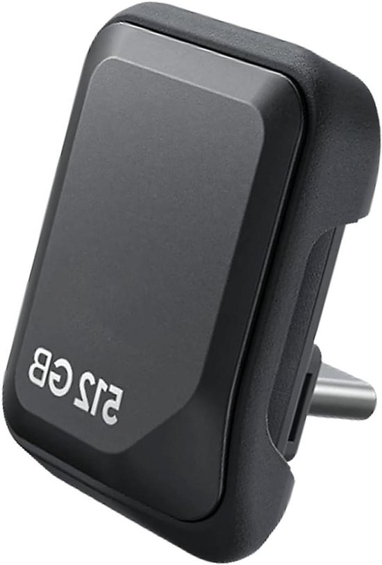 USB C Externe Drive - Memory Stick Flash Drive - Reisfotografie Opslag - Extreem Compact Ontwerp - 512 GB - Zilver