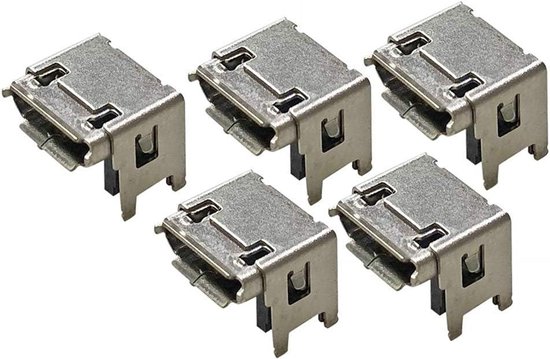 USB Laadaansluiting - Oplaadpoort Externe Harde Schijf - Reparatie Componenten - Specifieke Vervanging - 5 Stuks - N.v.t.