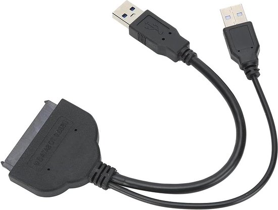 USB3.0 Naar -kabel 25 Inch HDD-kabel Gegevensoverdracht Harde Schijf Schijfconverter voor Pc Computer Externe 25 Inch SSD Harde Schijf 150 MB/s - USB Kabeldataoverdracht .
