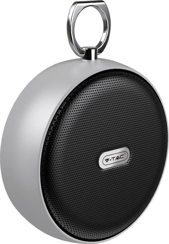 V-tac VT-6211 Portable bluetooth speaker - compact - grijs van V-tac