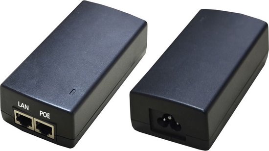 Value 21.99.1498 PoE-injector 10 / 100 / 1000 MBit/s IEEE 802.3at (25.5 W) van Merkloos
