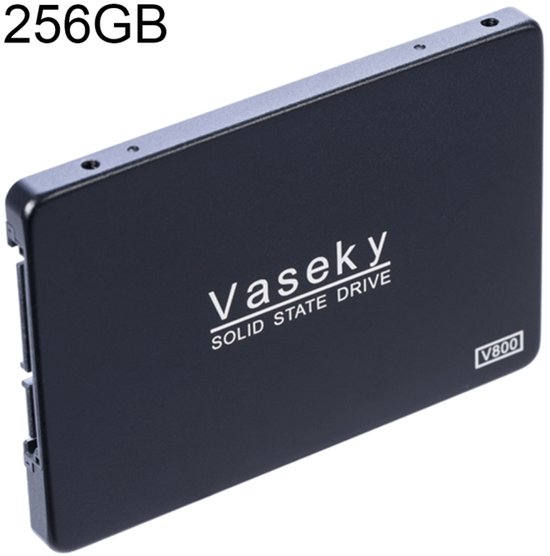 Vaseky V800 256 GB 2,5 inch SATA3 6 GB / s Ultraslanke 7 mm Solid State Drive SSD harde schijf voor desktop, notebook