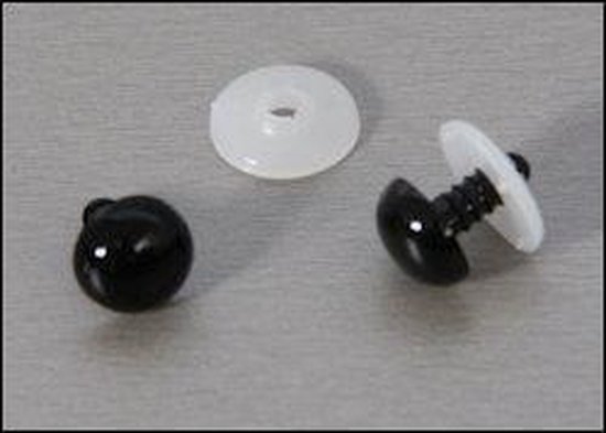 Veiligheidsoogjes - 6mm (5 paar) van Merkloos