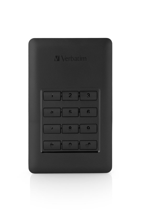 Verbatim Store ´n´ Go Secure Portable Harddisk 2TB van Merkloos