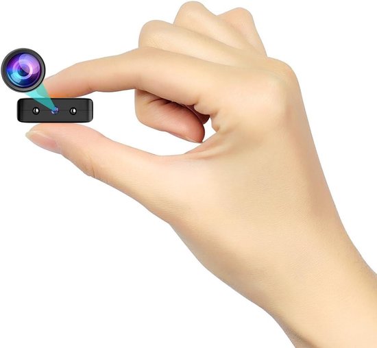 Verborgen Camera - Mini Camera - Thuis Bewaken - Nachtzicht Functie - 1080P HD - Zwart