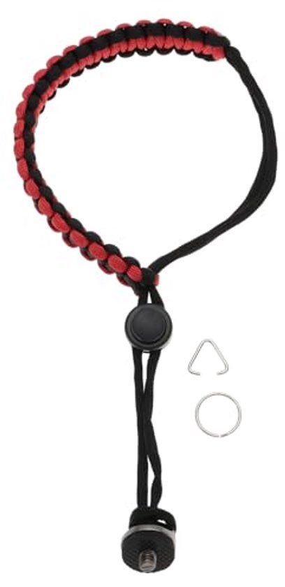Verstelbare Camera Polsband met D-ring en Schroef - Ideaal voor Actiecamera's en Selfiesticks van PULUZ