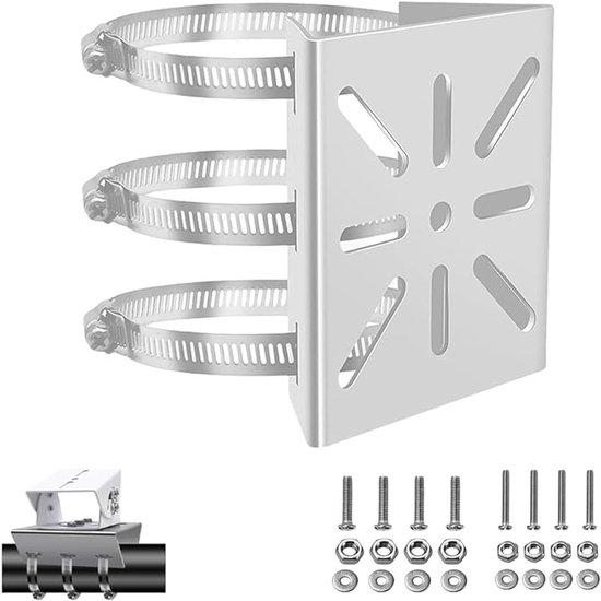 Verticale masthouder voor IP-camera's - Universeel voor CCTV-camera's van Merkloos