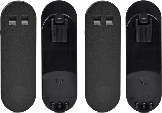 Vervangende portofoon achterclip | voor Motorola Talkabout T400 T460 T461 T465 T480 T402 T480 T500 T600 T605 Handheld Radio (4 stuks)