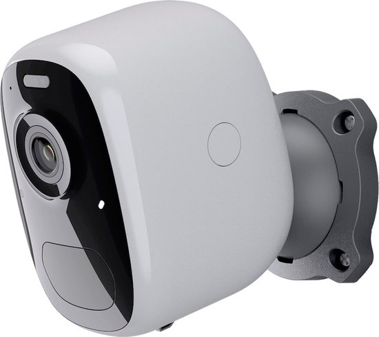 VicoHome CG122 volledig draadvrije 3 megapixel WiFi accu camera voor buiten met IR nachtzicht, wit licht, PIR, microSD en 2-weg audio - Beveiligingscamera IP camera bewakingscamera camerabewaking veiligheidscamera van VicoHome