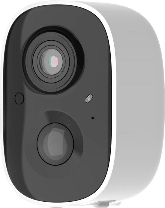 VicoHome CG6 - IP Camera - Gratis Cloud Opslag - Slimme Cloud Detectie - PIR Sensor - Afschrikkend Licht - Lithium Batterij 5200mAh - Tweewegs-audio - SD Kaart Slot - Compatibel met Google assistant van Merkloos