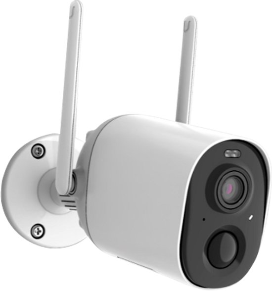 VicoHome CG7 volledig draadloos 3 megapixel WiFi accu camera voor buiten met IR nachtzicht, wit licht, PIR, microSD en 2-weg audio - Beveiligingscamera camera bewakingscamera camerabewaking veiligheidscamera beveiliging van Merkloos