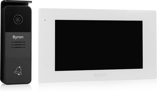 Video Deurintercom met 7 inch Touchscreen en Nachtzicht | 2-Draads Installatie