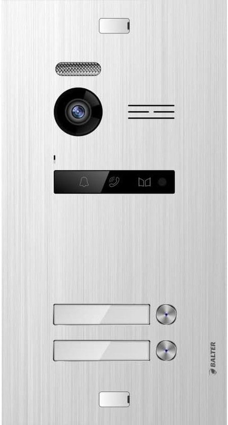 Video Deurintercom voor 2-onder-1-kapwoning - Full HD 175° Groothoek Camera - 2-Draad Installatie van Merkloos