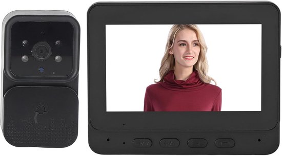 Video Intercom Systeem - Deurbel Camera - Veilige Toegang - HD Nachtzicht - 1080P Resolutie