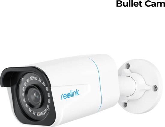 Vihes Beveiligingscamera - Buiten Camera Met Nachtzicht - IP Camera - Persoon/Voertuigdetectie - Android,IOS - 30 meter zicht - Wit