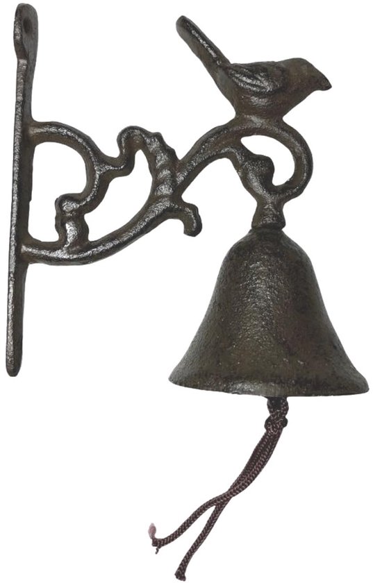 vogel deurbel gietijzer - decoratief - robuust design - verwelkom gasten met stijl - ShopVlot