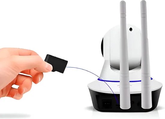 Vyzio - Wifi Camera - Babyfoon Met App - Beveiligingscamera Binnen - Bewakingscamera Voor Binnen - Huisdiercamera - Hondencamera - VISIONSPOT van Vyzio