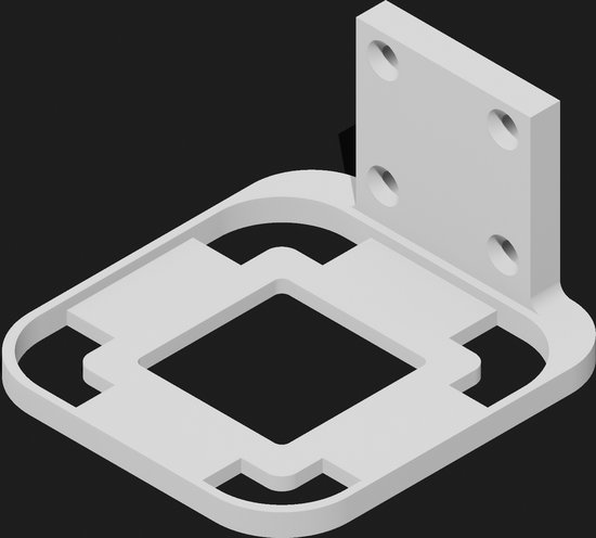 Wandhouder geschikt voor Eufy Homebase 2 Wit van De merknaam is Eufy.